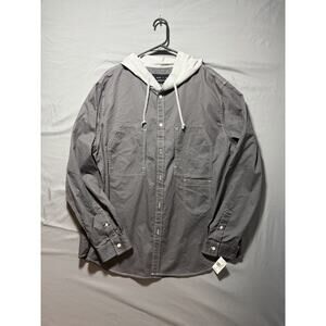 Edgar + Ash men’s Jacket Hoodie Size Medium